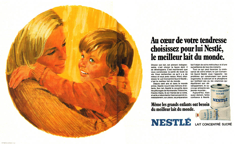 Advert Nestl 1968