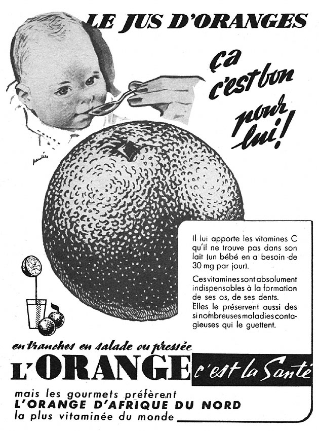 Advert Orange 1951