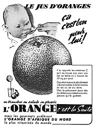 Advert Orange 1951