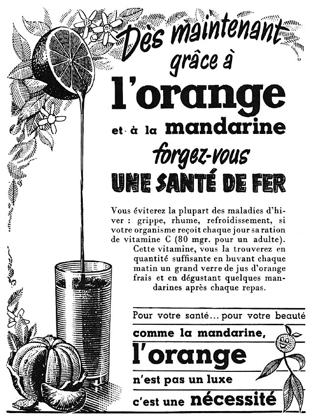 Advert Orange 1951