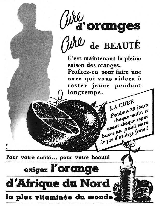 Advert Orange 1952