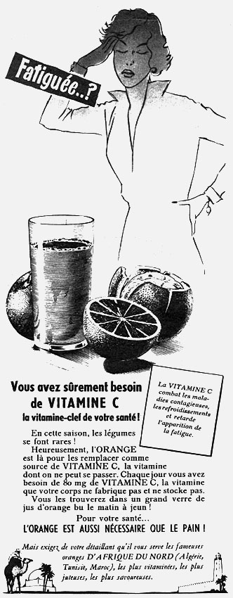 Advert Orange 1955