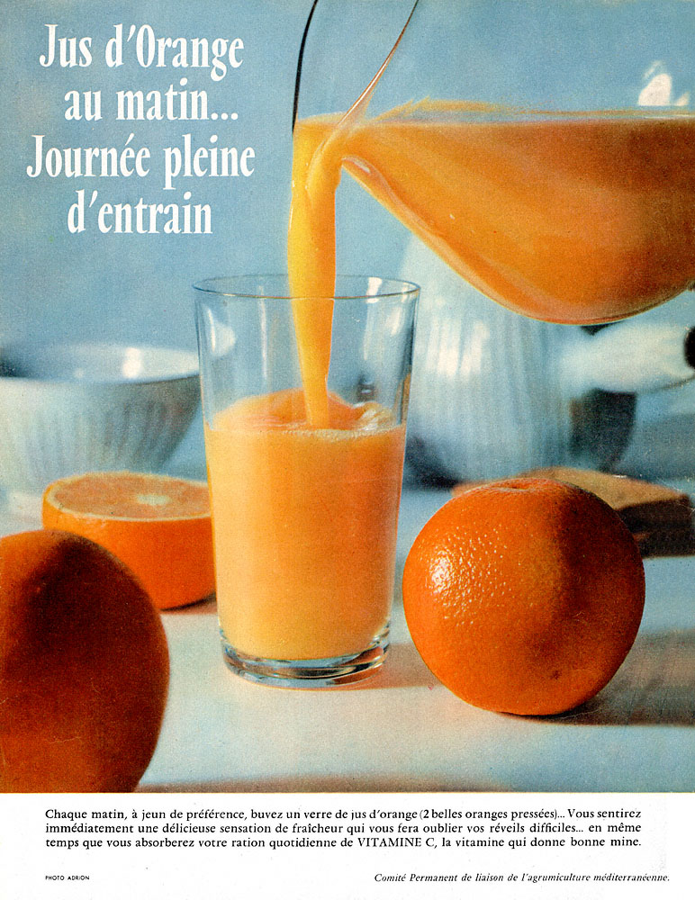 Advert Orange 1959