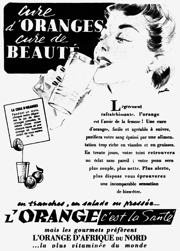 Advert Orange 1951