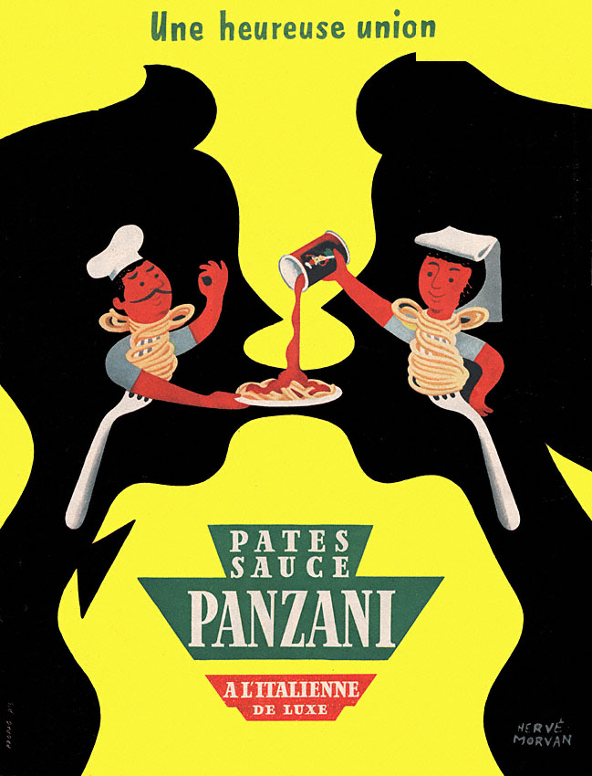 Advert Panzani 1953