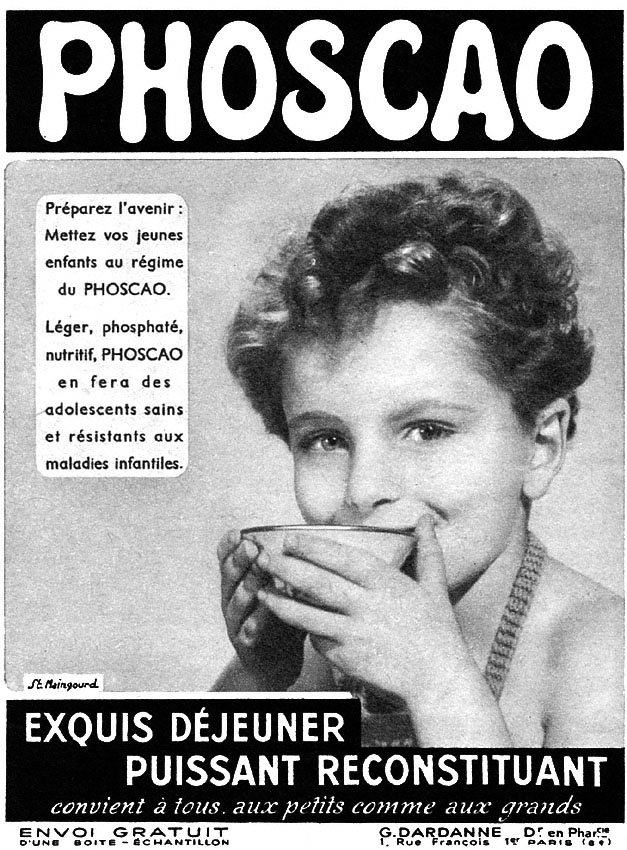 Advert Phoscao 1952
