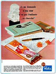 Advert Poulain 1967