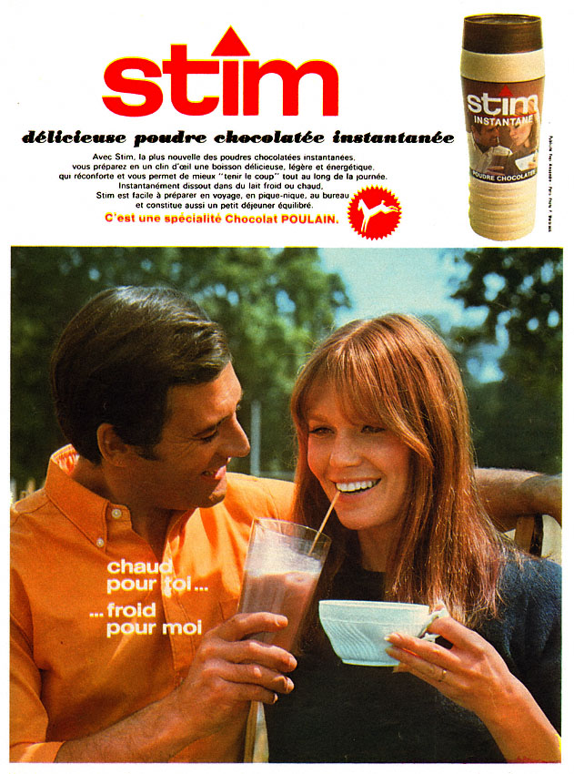 Advert Poulain 1968