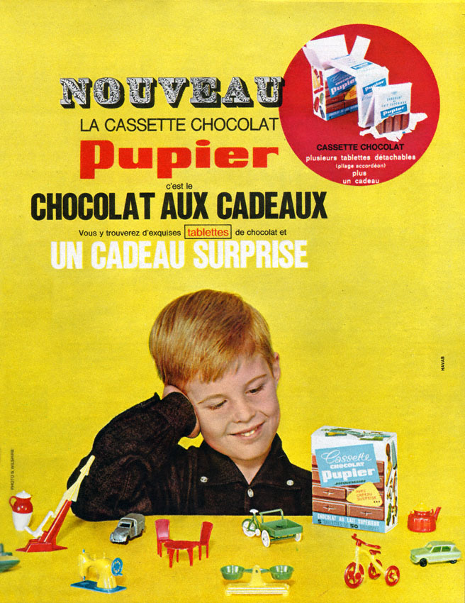 Advert Pupier 1963