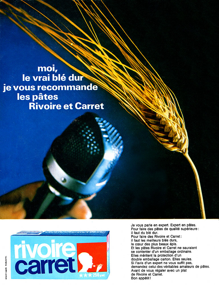 Advert Rivoire & Carret 1970
