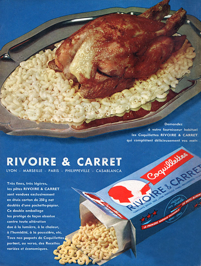 Advert Rivoire & Carret 1962