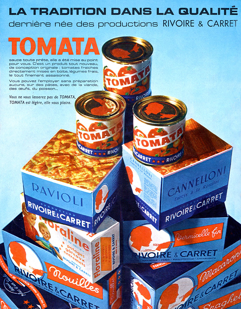 Advert Rivoire & Carret 1963