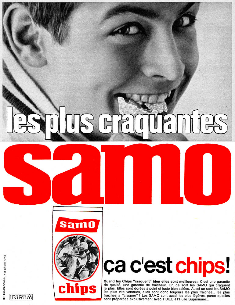 Advert Samo 1965