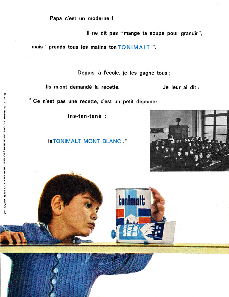 Advert Tonimalt 1962