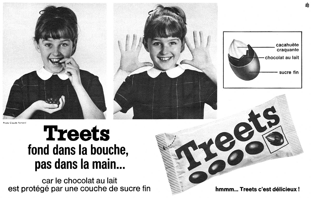 Advert Treets 1965