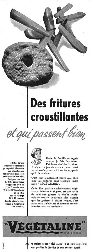 Advert Vgtaline 1955