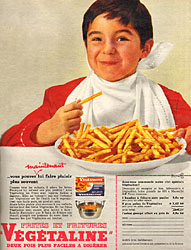 Advert Vegetaline 1962
