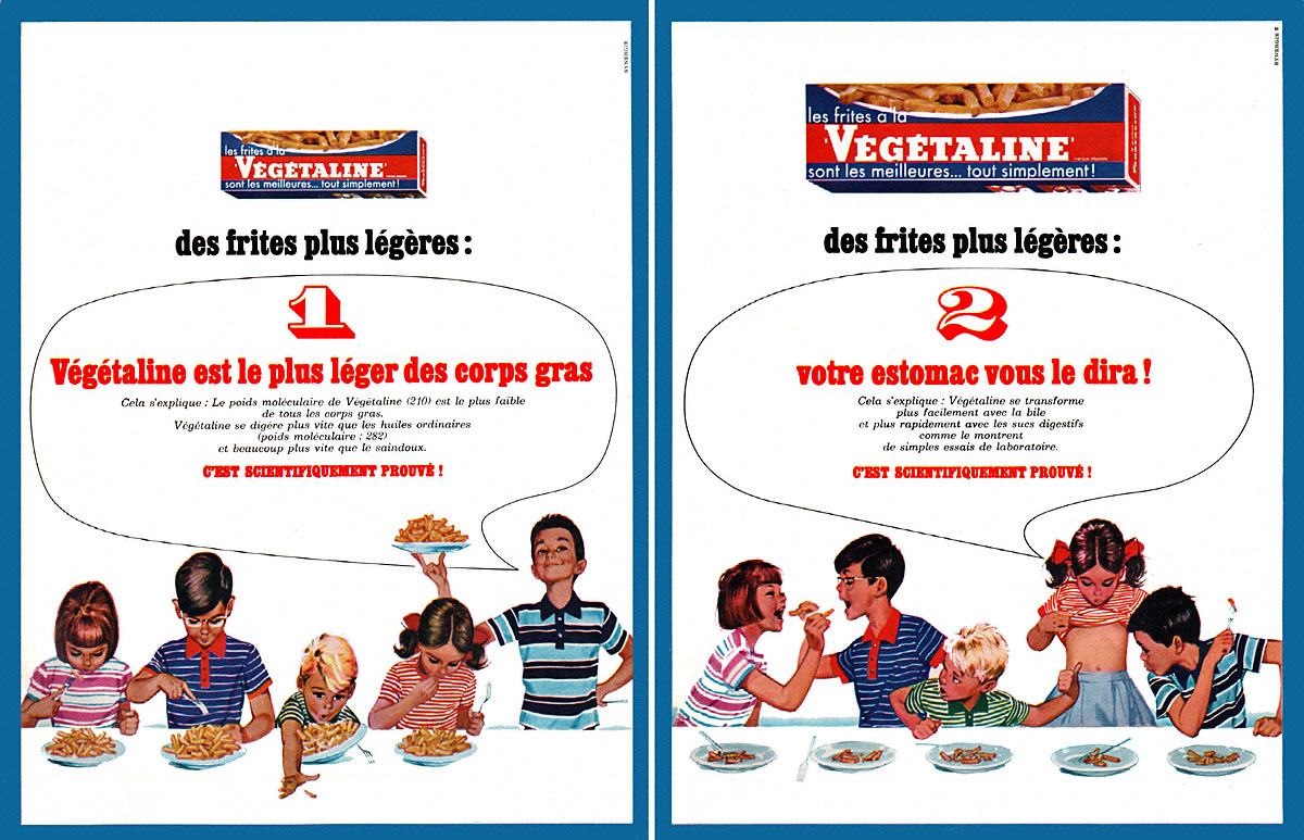 Advert Vegetaline 1967