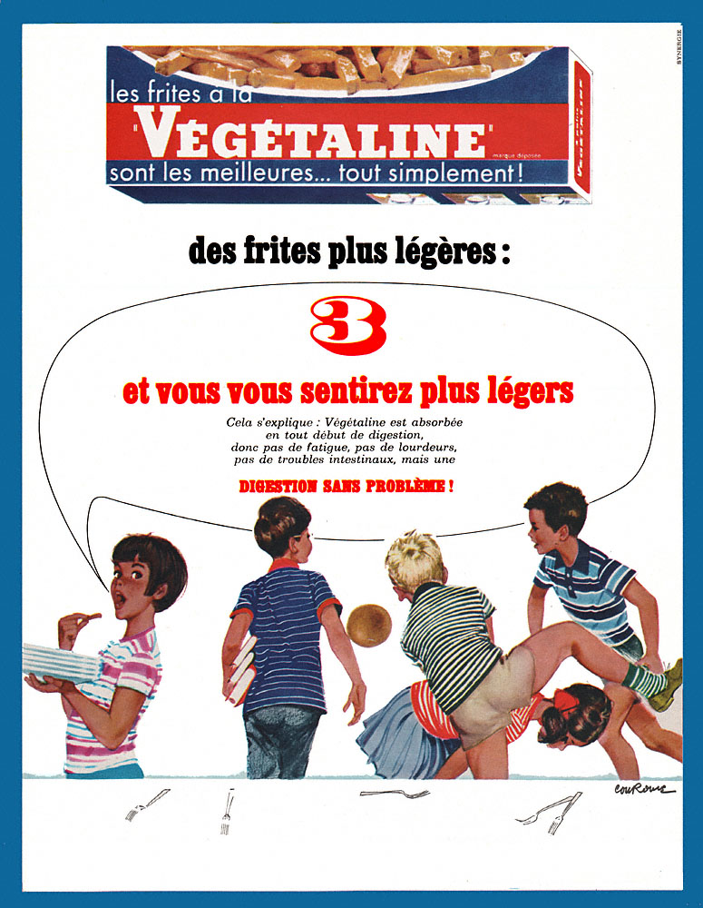 Advert Vegetaline 1967
