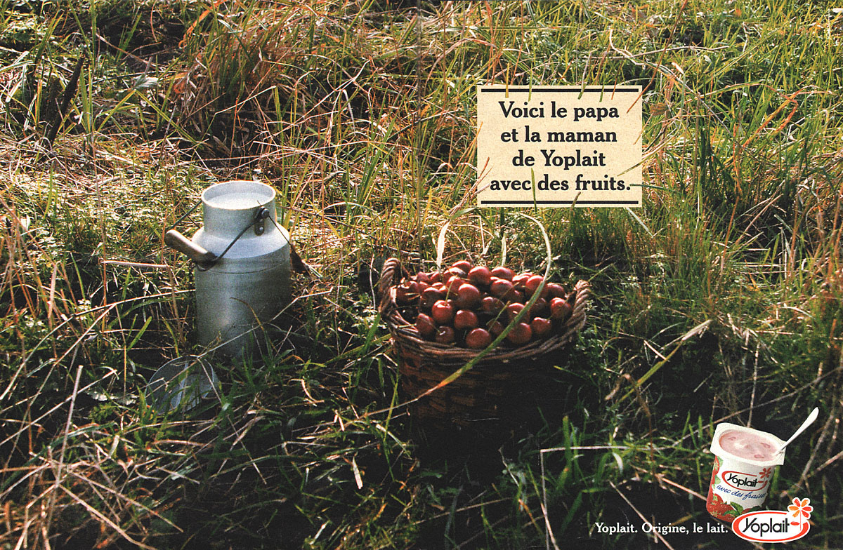 Advert Yoplait 1993