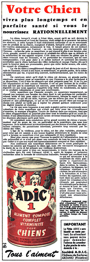 Advert Adic 1955