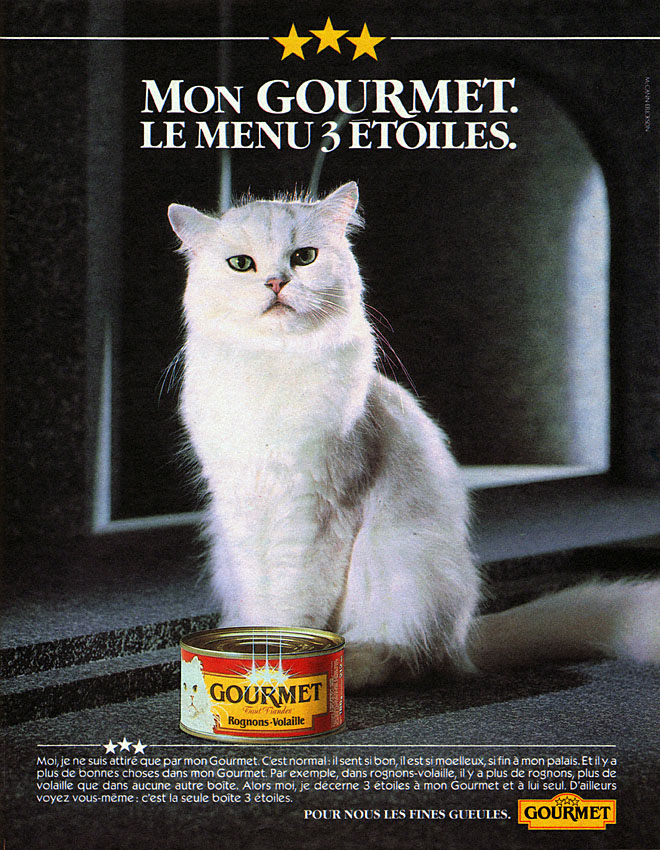 Advert Gourmet 1985