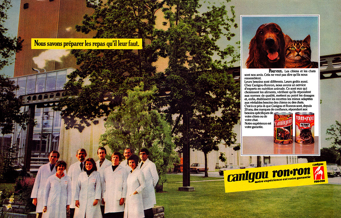 Advert Ronron 1981