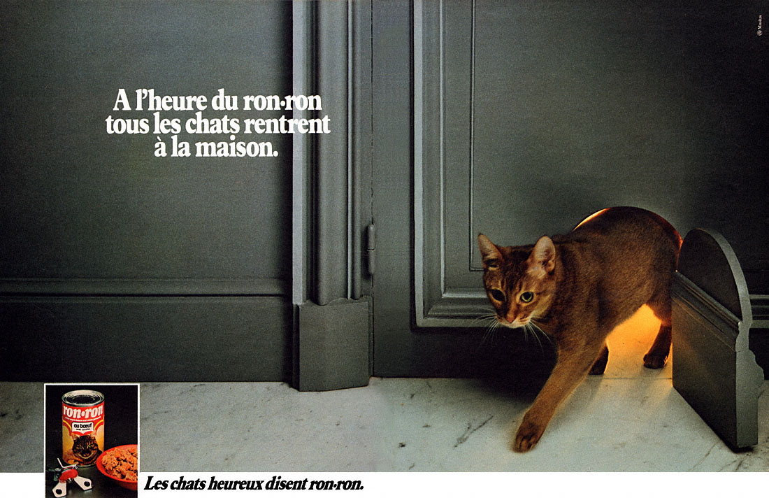 Advert Ronron 1982