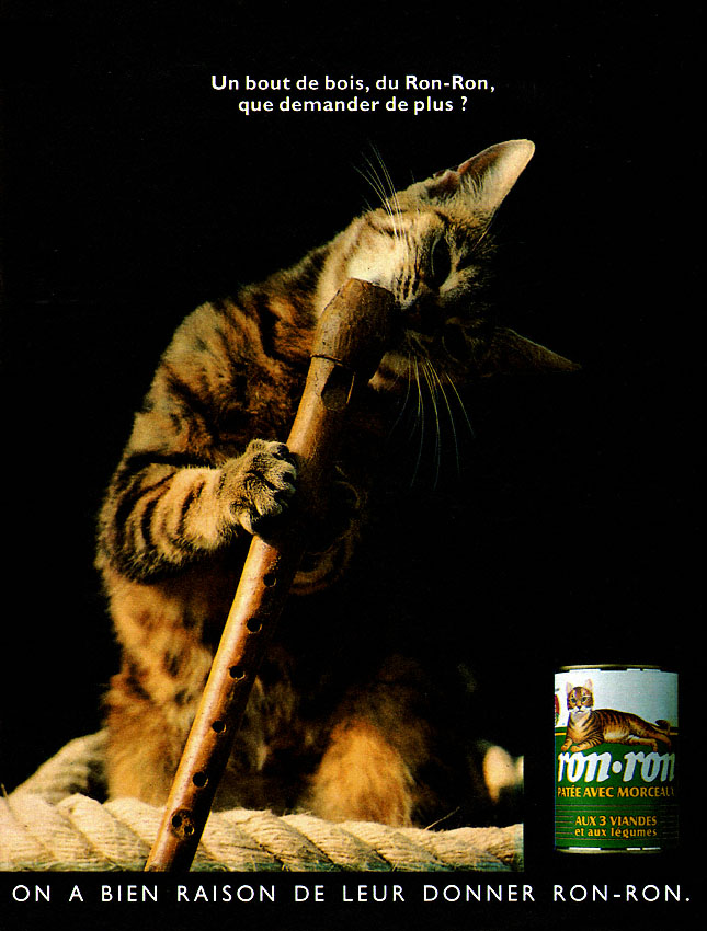 Advert Ronron 1990