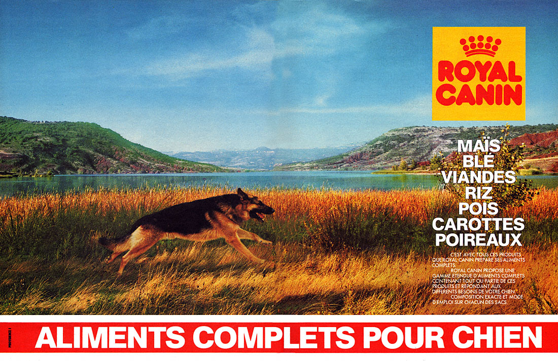 Advert Royal Canin 1985