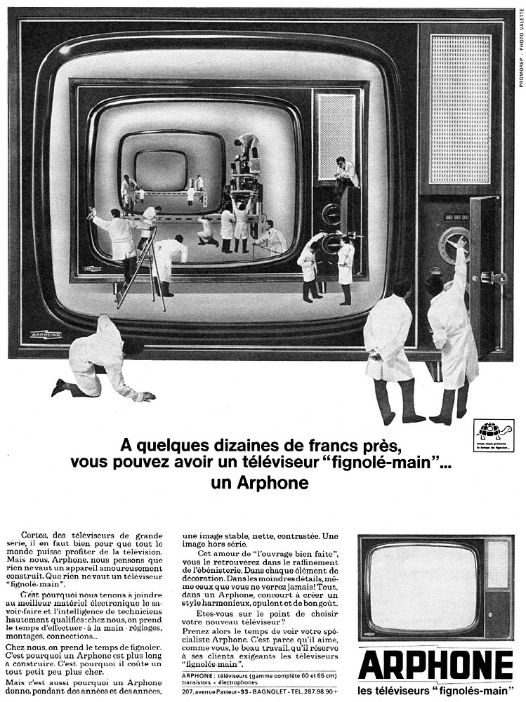 Advert Arphone 1966