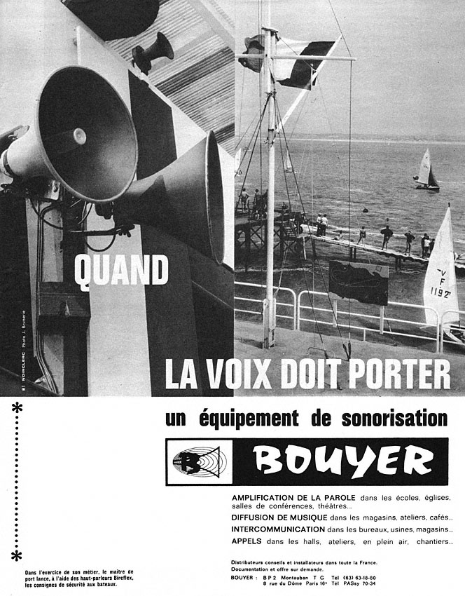 Advert Bouyer 1964