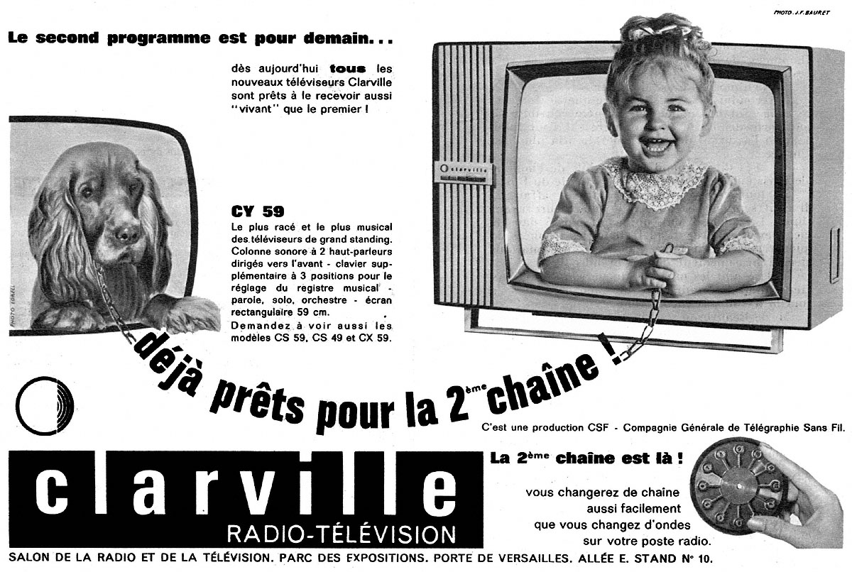 Advert Clarville 1961