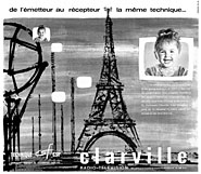 Advert Clarville 1962