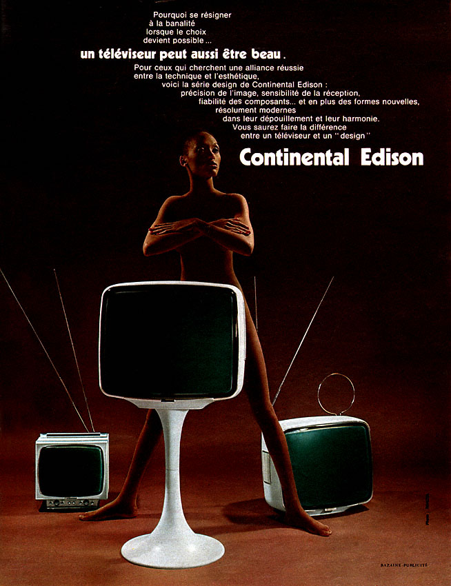Advert Continental Edison 1971