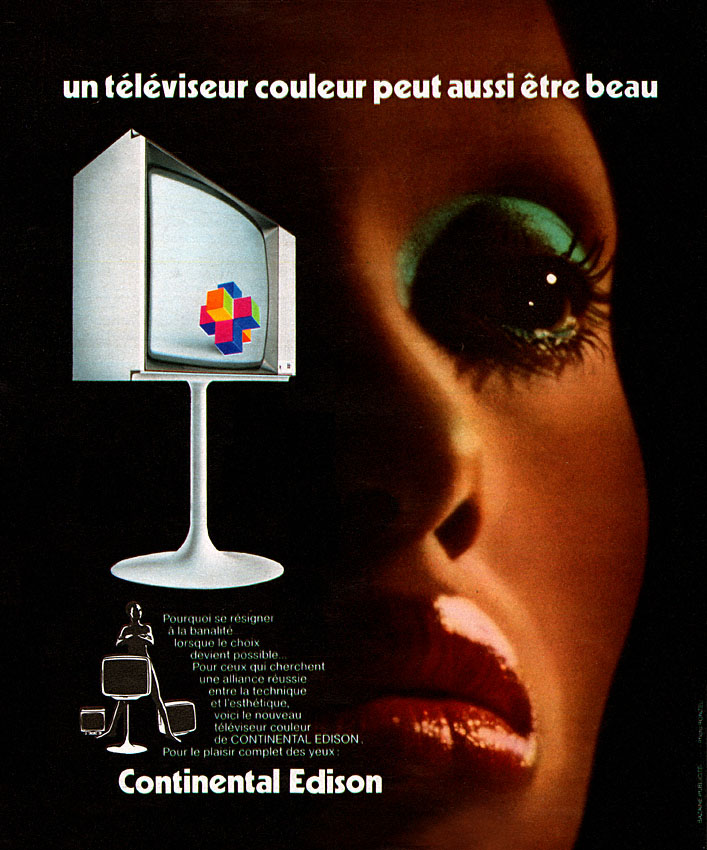Advert Continental Edison 1973