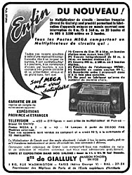 Advert De Gialluly 1951