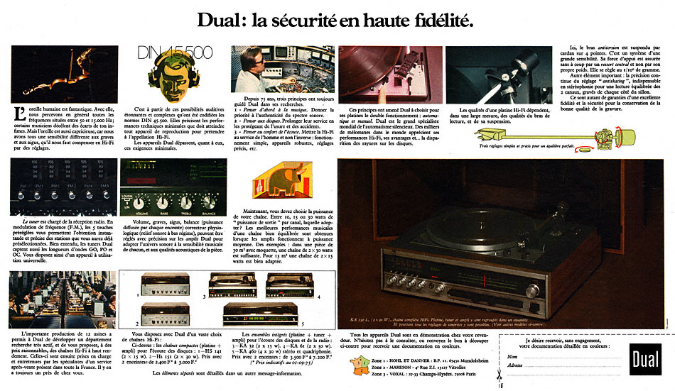 Advert Dual 1975