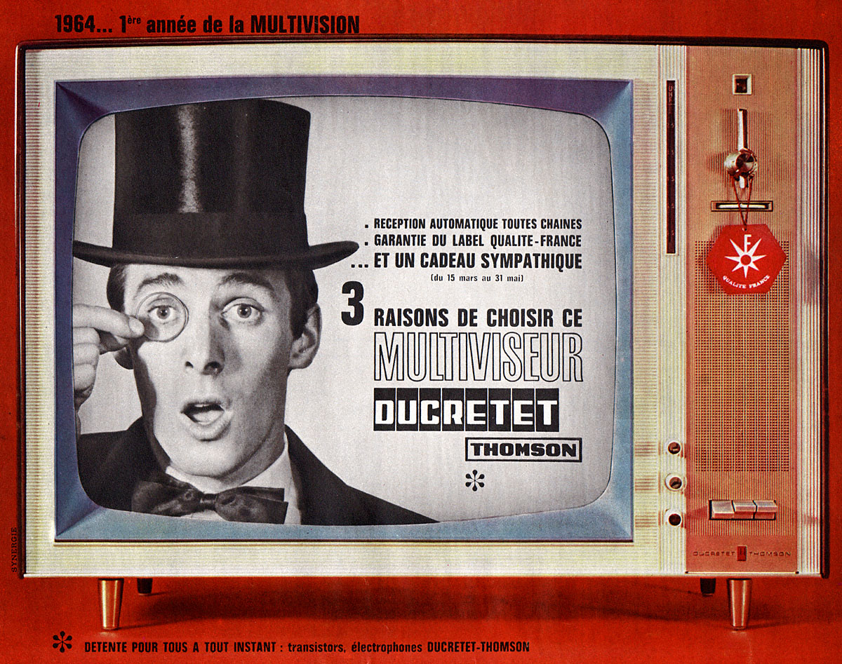 Advert Ducretet-Thomson 1964