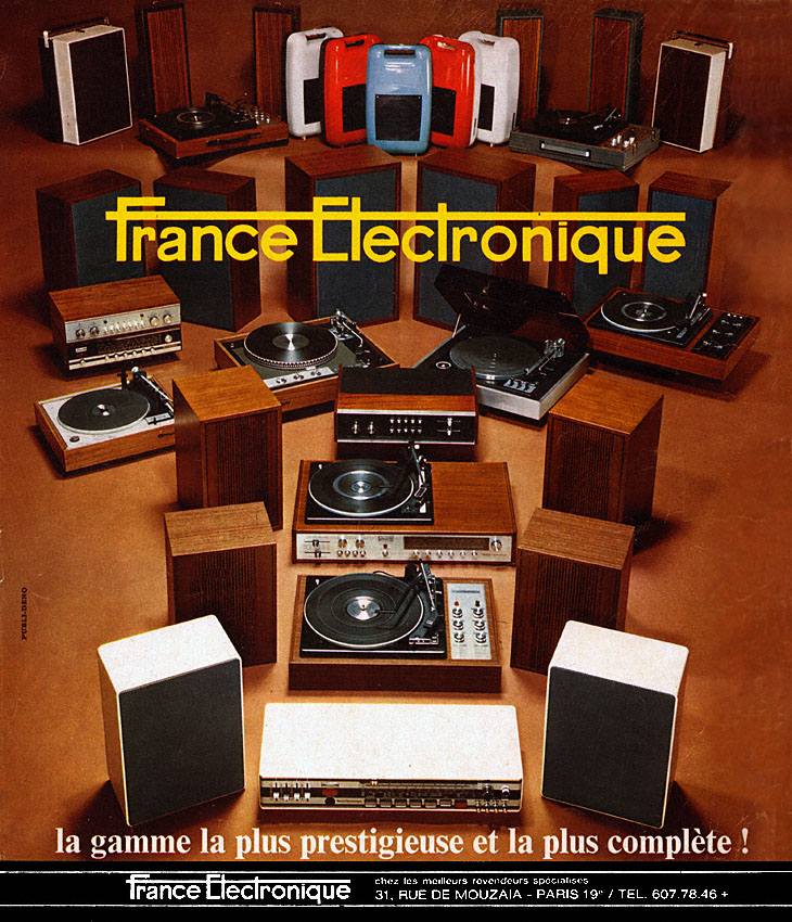 Advert France Electronique 1974