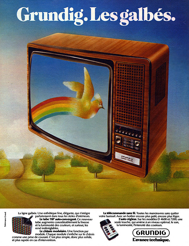 Advert Grundig 1976