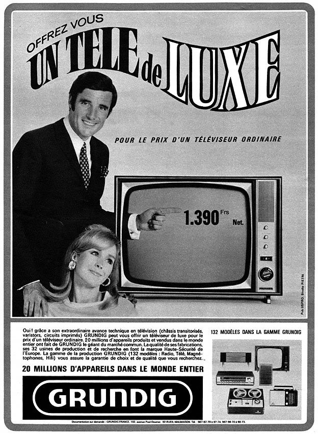 Advert Grundig 1967