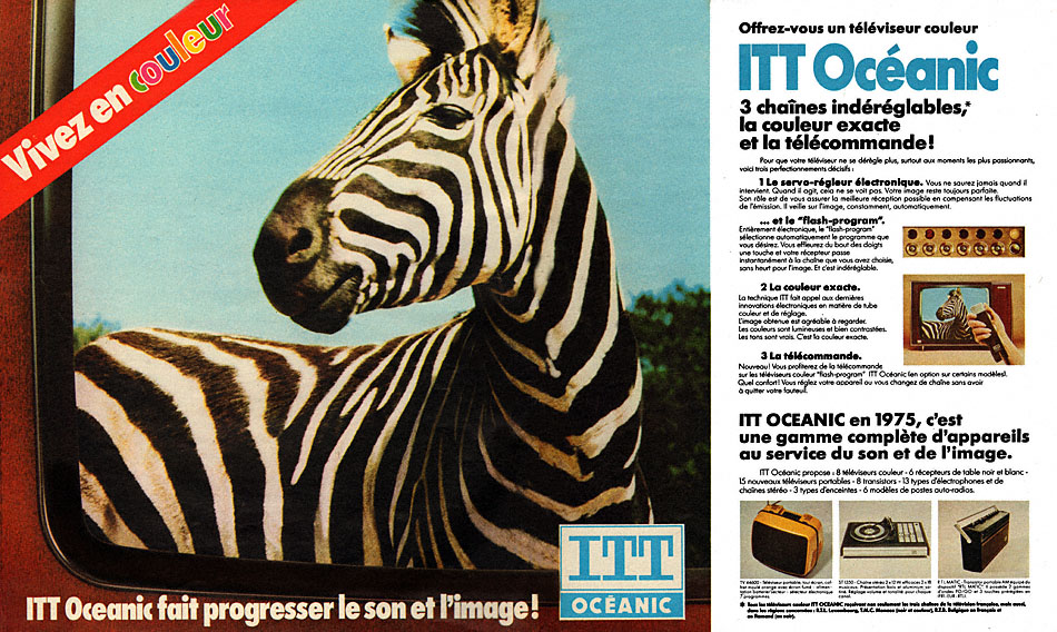 Advert ITT Oceanic 1975