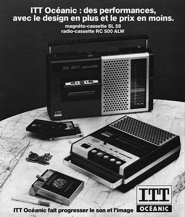 Advert ITT Oceanic 1976