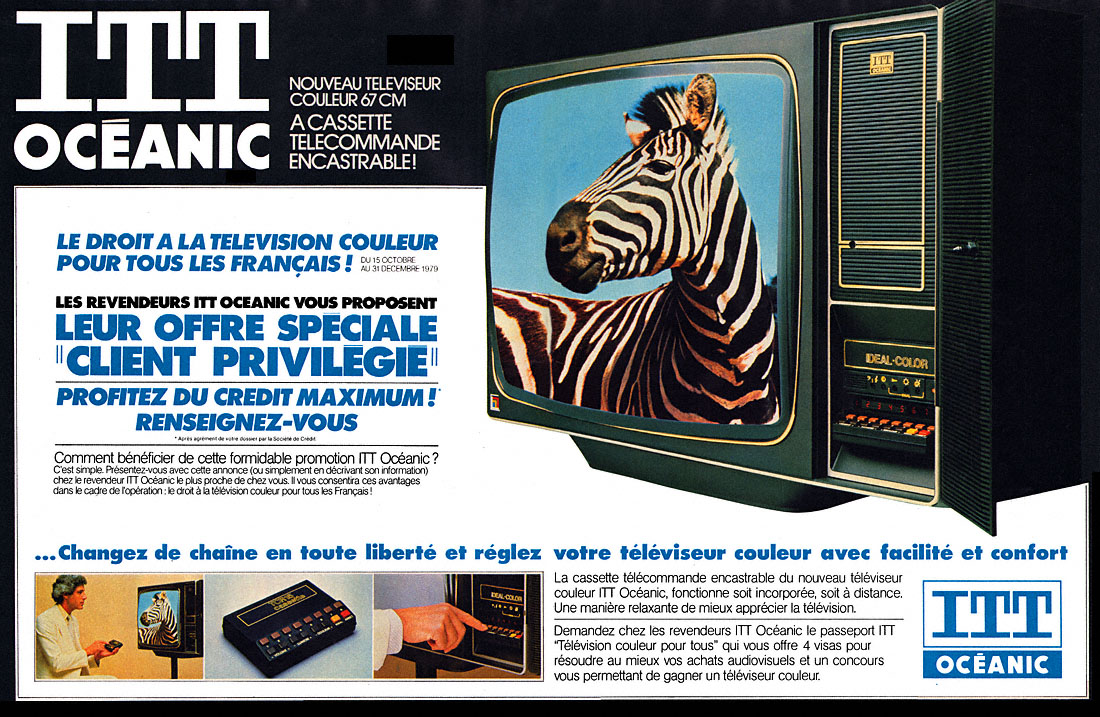 Advert ITT Oceanic 1979