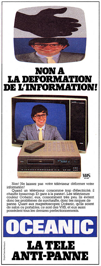 Advert ITT Oceanic 1982