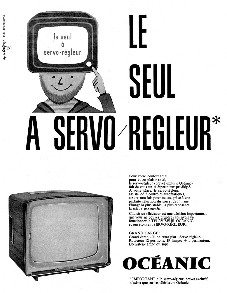 Advert ITT Oceanic 1960