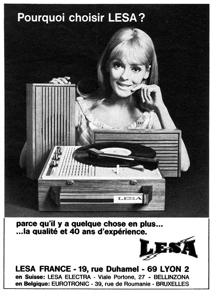 Advert Lesa 1968