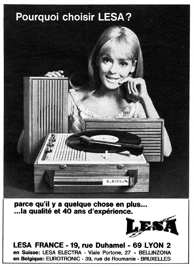 Advert Lesa 1968