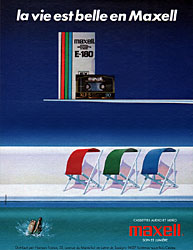 Advert Maxell 1987